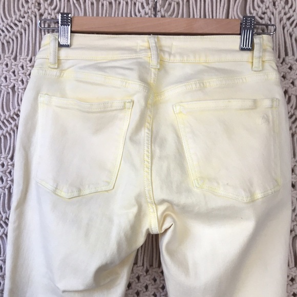 DL1961 Florence US size 27 cropped citrus denim jeans - Picture 10 of 15